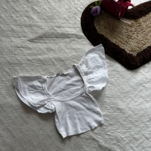 Zara ruffle top