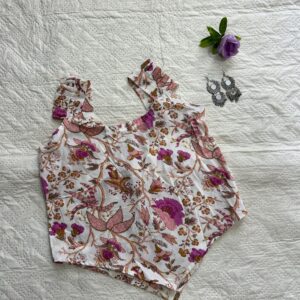 Desi backless top