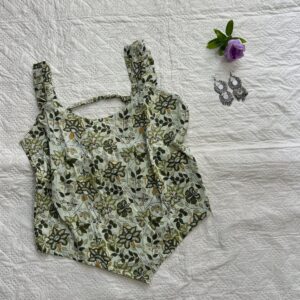 Desi backless top