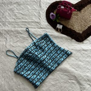 Beaded bridgeton corset top