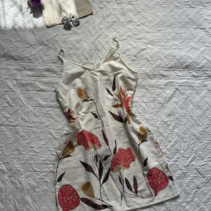 Kora Cotton Handpainted Corset Kurti