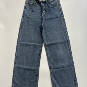 Dark Washed Unique Baggy  Denim
