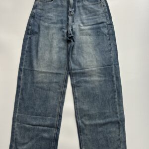 Double Buttoned Baggy  Denim