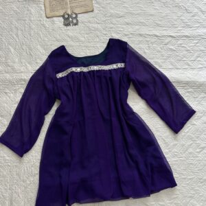 Hot Purple Ruffle Chatpati kurti