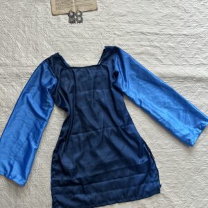 Ombre Satin Corset Back kurti
