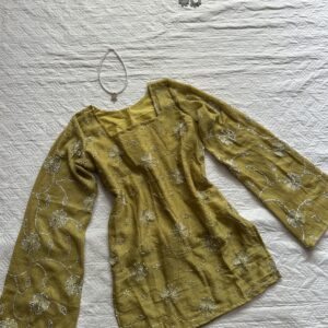 Chatpati beaded tissue Kurti