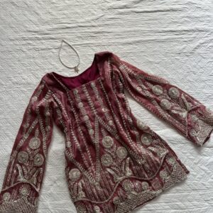 Chatpati silk zardozi Kurti