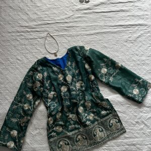 Chatpati silk zardozi Kurti