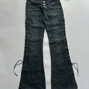 High Waisted Unique Vintage Denim