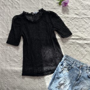 mesh top with camisole