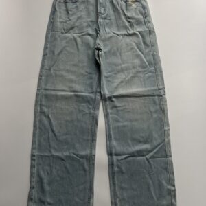 Light Blue Washed Baggy Denim