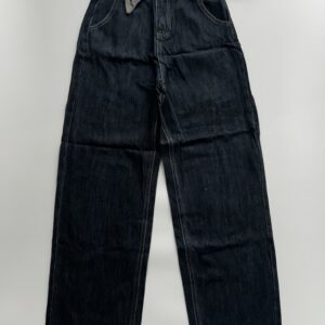 Dark Washed Korean Baggy Denim