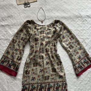 cotton printed short kurti