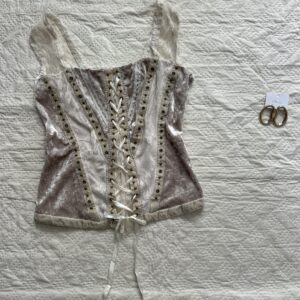 Ruffle Coquette Corset Top
