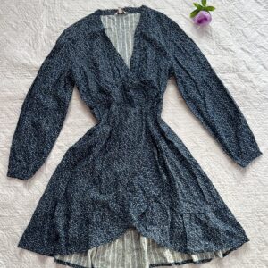Wrap Around Pure Cotton Dress