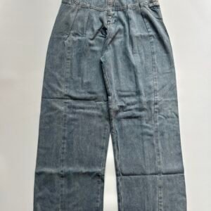 Double Button Vintage Baggy Denim