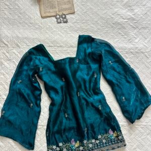 Chatpati Embroidered Short Corset Back Kurti