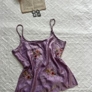 Silk Embroidered & Beaded Short Kurti