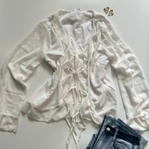 Fairycore Coquette Blouse Top