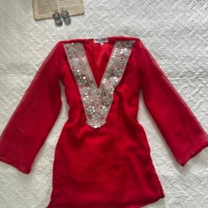 GALA~Chatpati Short Kurti in Red