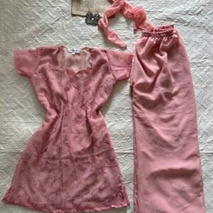 CHANDINI~Y2K 90’s Set in Baby Pink