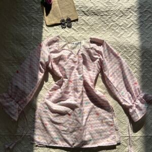 Tutti Frutti~Corset Back Kurti in Lilac