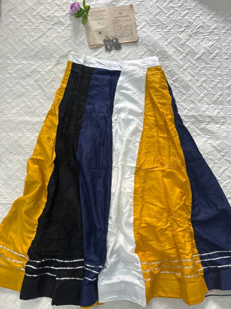Gotta Patti Pure Cotton Flared Lahenga