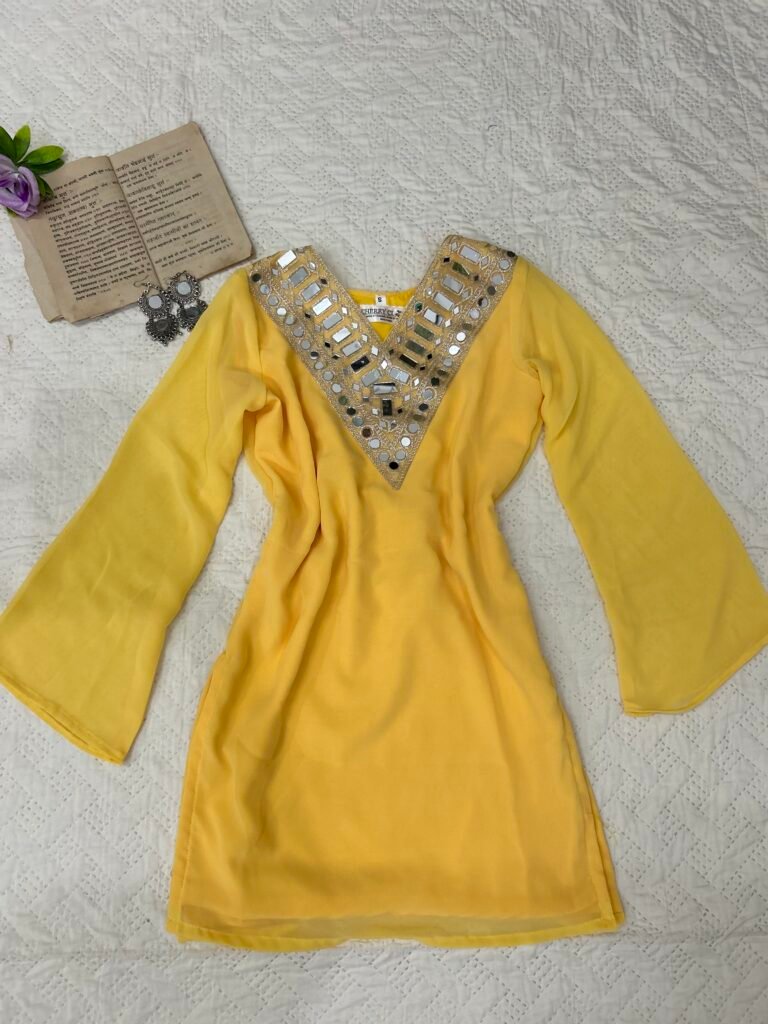 GALA~Mustard Chatpati Short Kurti