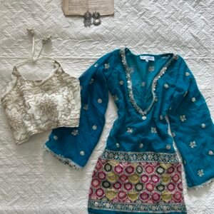 Sheer Chatpati Kurti with Blouse Set