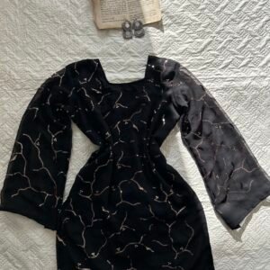 Hot Black Sequence Chatpati Kurti